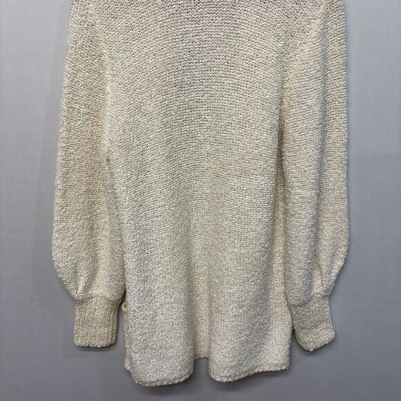 Vintage Sideffects Open Front Cardigan Sweater Size Medium Acrylic C064 -17 - Picture 13 of 14